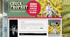 Desktop Screenshot of chuckprophet.com